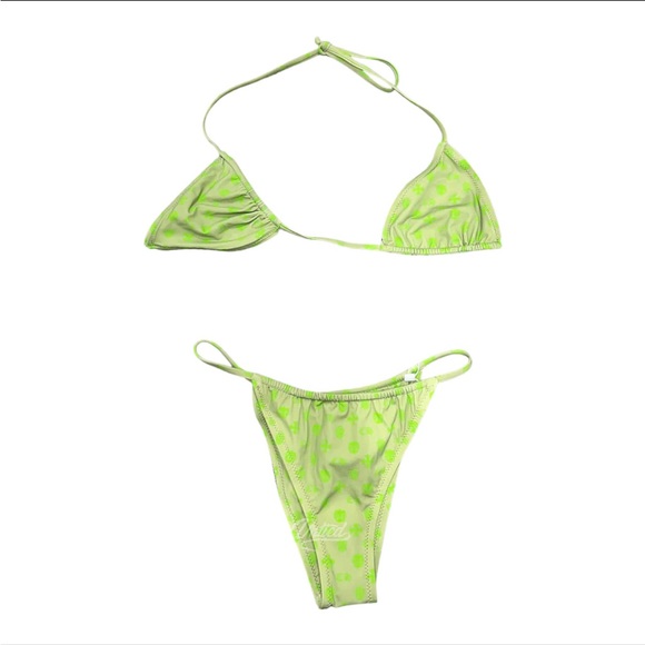 COPY - Chrome Hearts Green Bikini - Picture 1 of 6